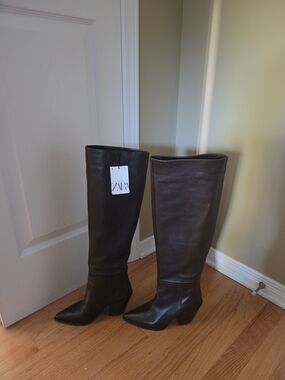 Leather Boots